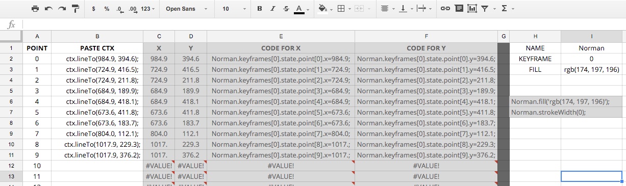 Export commands to JavaScript